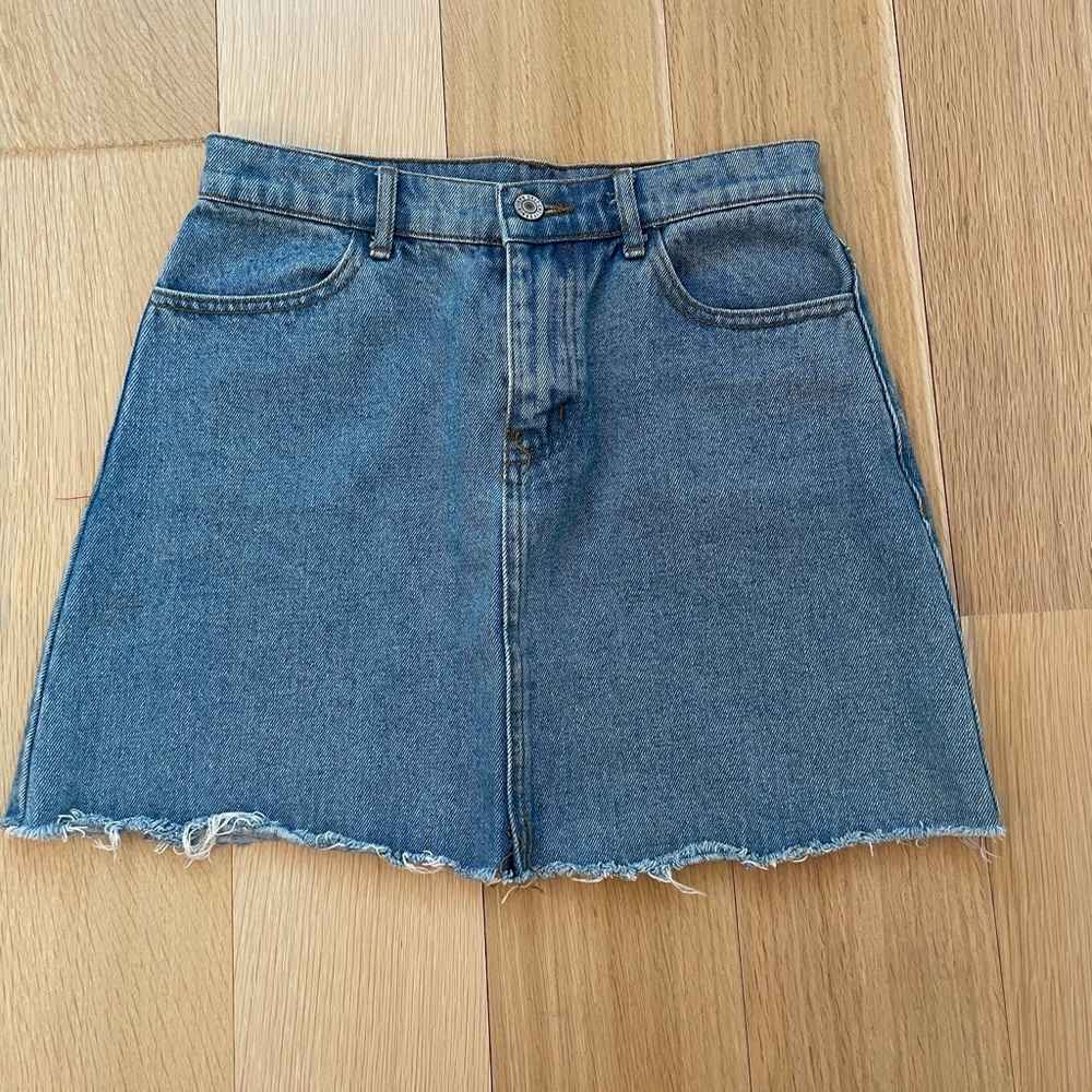 urban outfitters bdg denim skirt